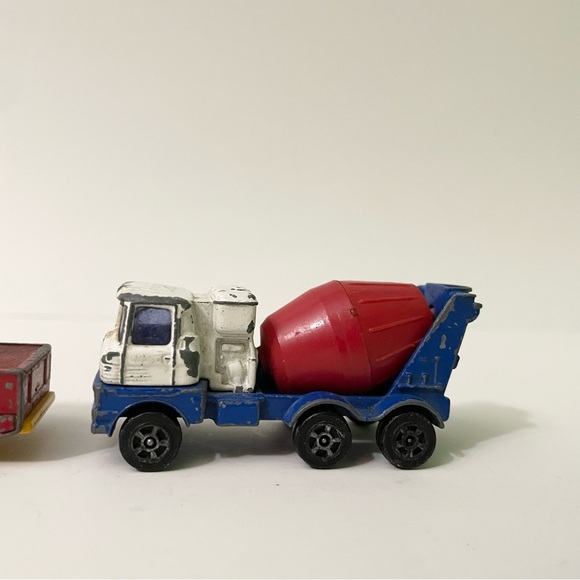 Vtg Corgi Junior Diecast Scammell Concrete Mixer Simon Snorkel Fire Engine - Picture 6 of 16